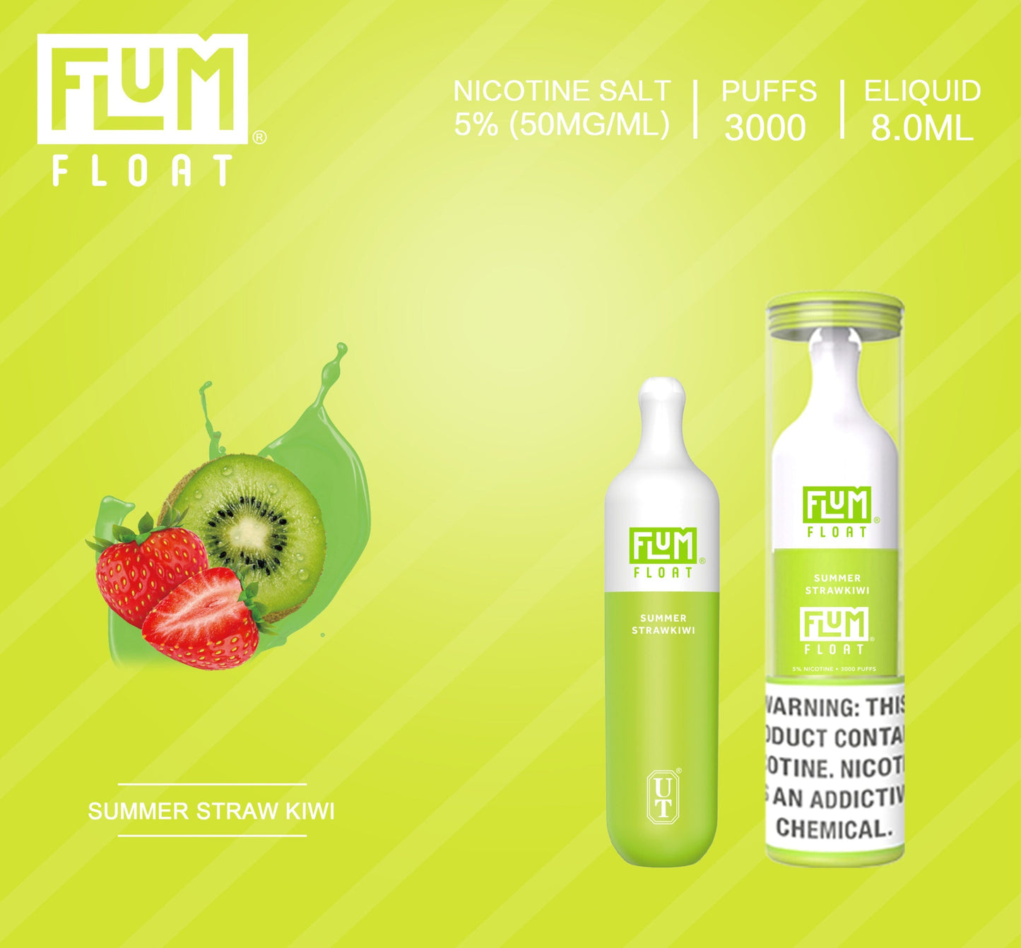 FLUM FLOAT DISPOSABLE - 3000 PUFFS