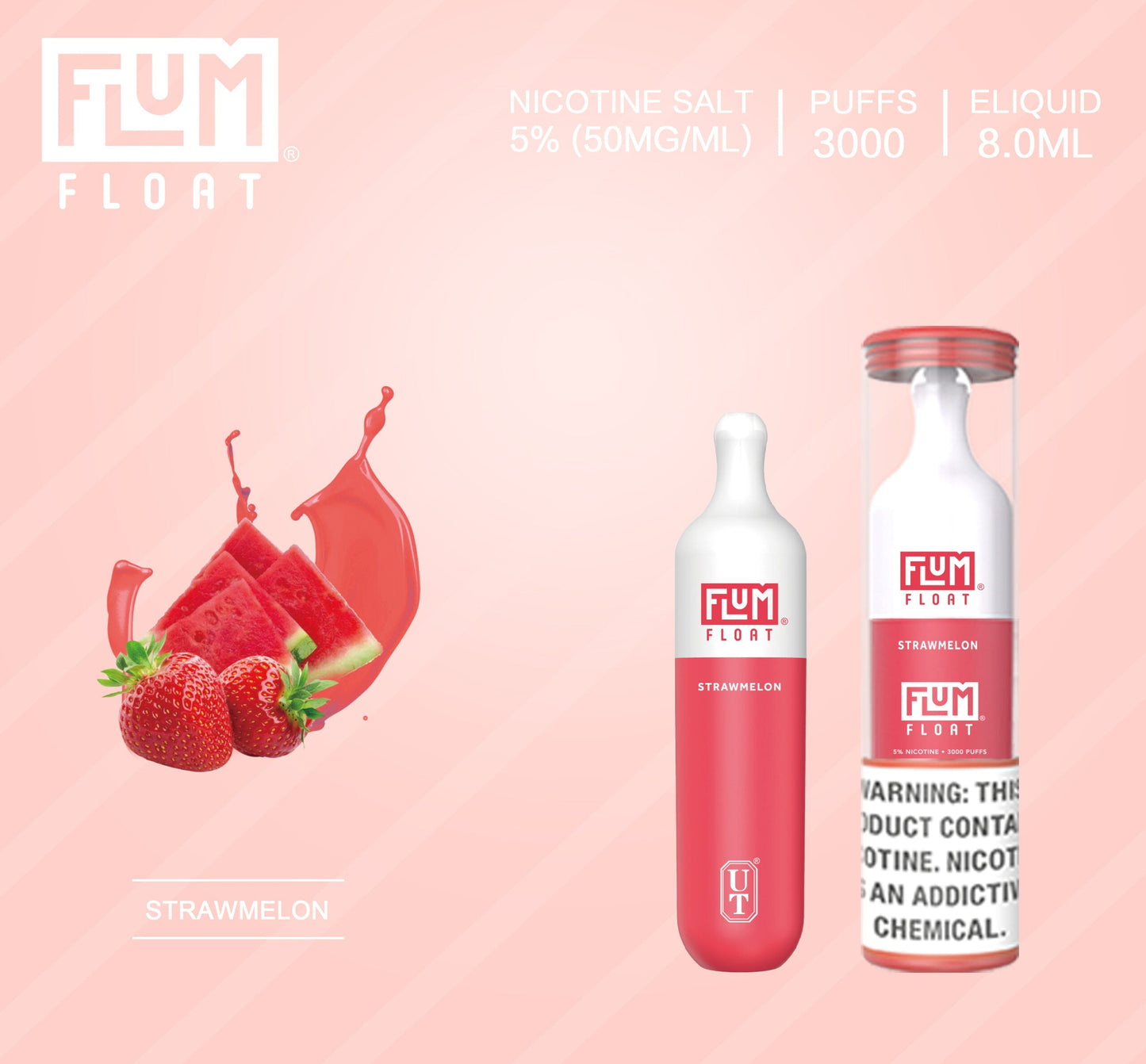 FLUM FLOAT DISPOSABLE - 3000 PUFFS