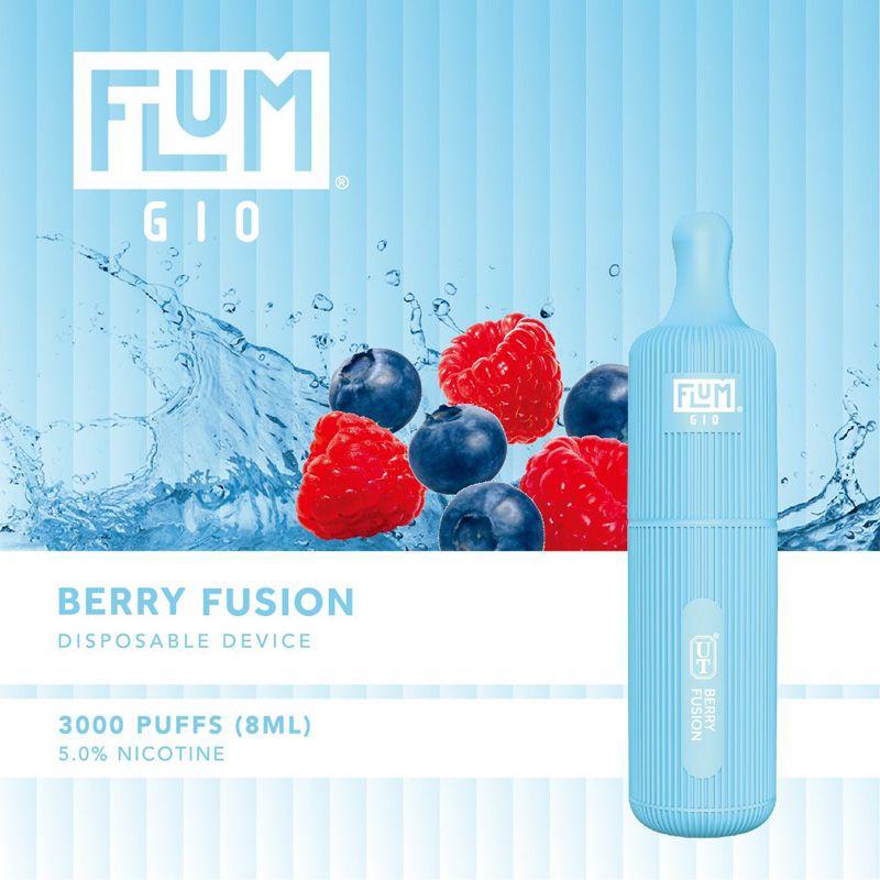 FLUM GIO DISPOSABLE VAPE - 3000 PUFFS