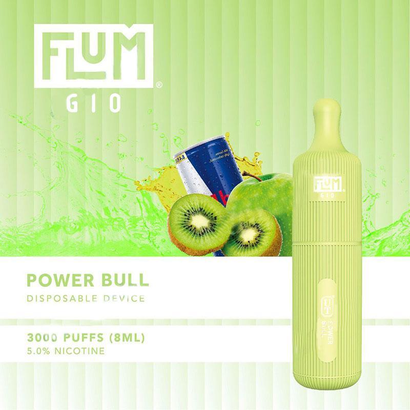 FLUM GIO DISPOSABLE VAPE - 3000 PUFFS