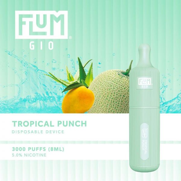 FLUM GIO DISPOSABLE VAPE - 3000 PUFFS