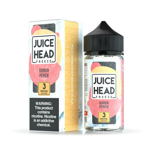 GUAVA PEACH BY JUICE HEAD FREEZE 100ML EJUICE