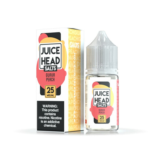 PEACH GUAVA BY JUICE HEAD SALT 30ML