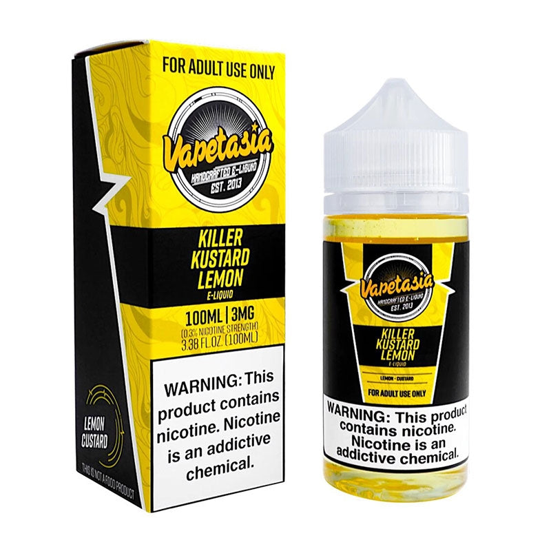 Killer Kustard Lemon by Vapetasia 100ML EJUICE