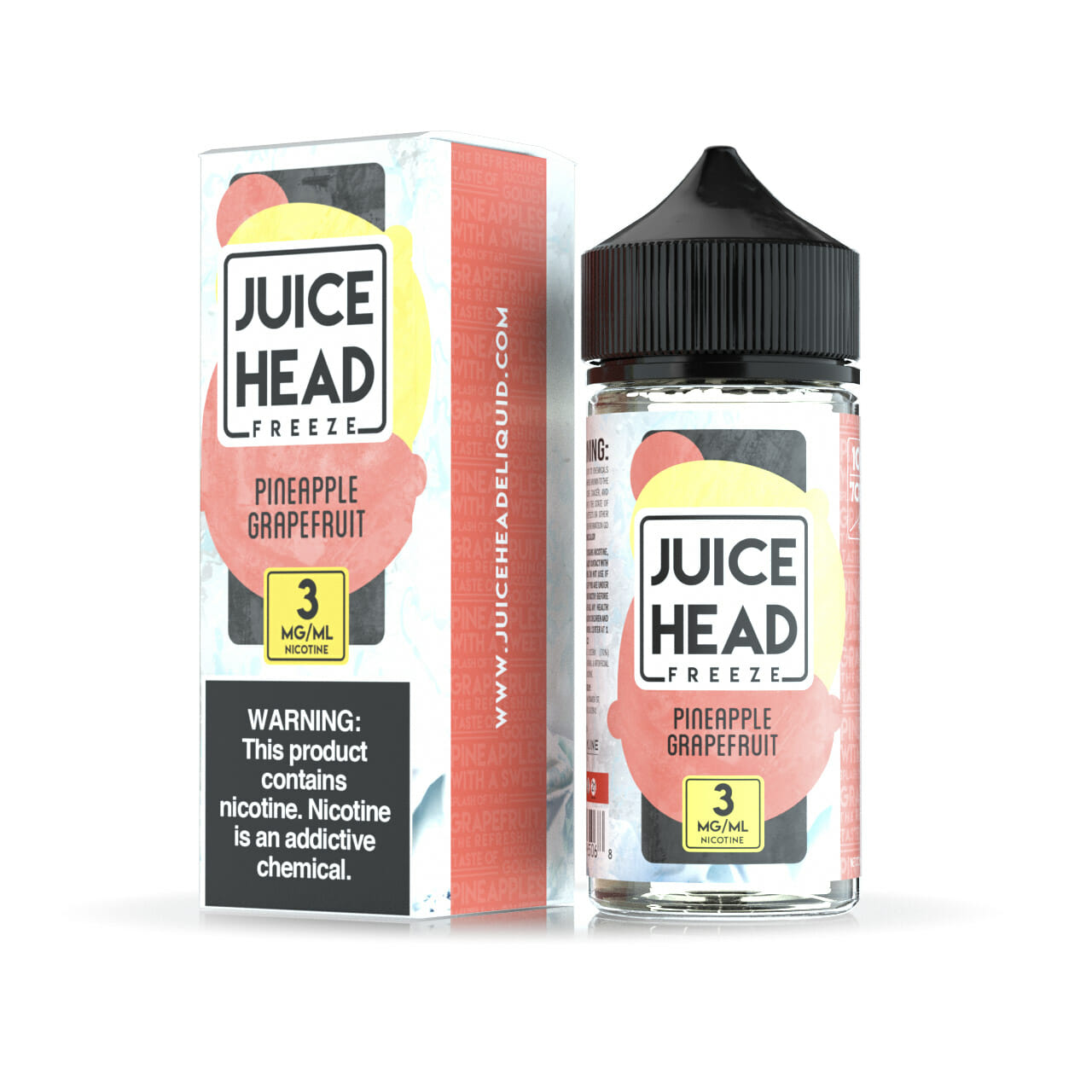 PINEAPPLE GRAPEFRUIT BY JUICE HEAD FREEZE 100ML EJUICE