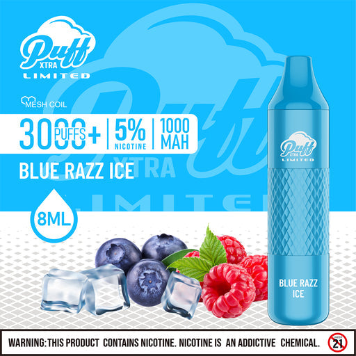 PUFF XTRA LIMITED DISPOSABLE - 3000 PUFFS