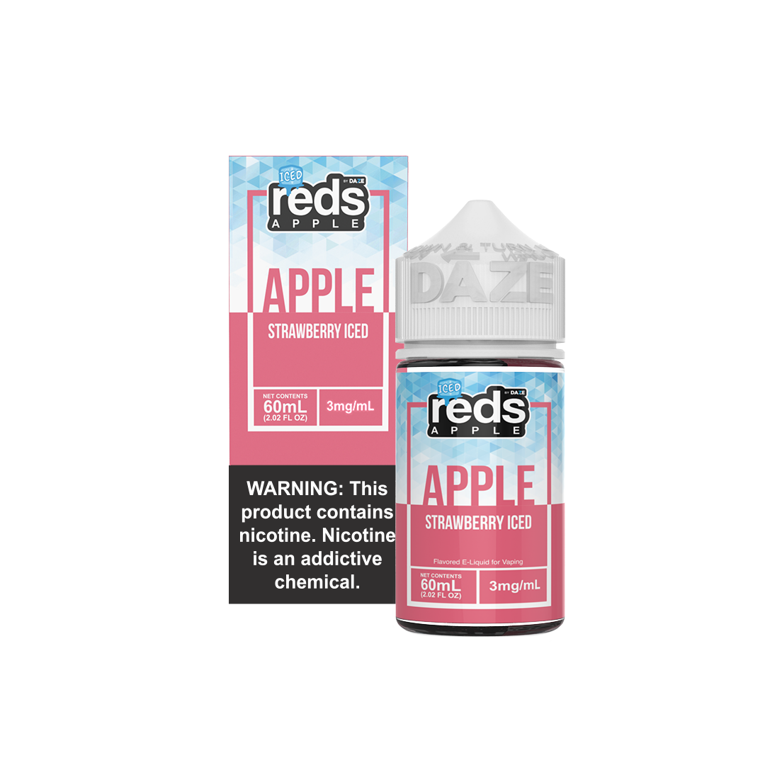 Strawberry Iced Reds Apple by Reds Apple 60ML Ejuice