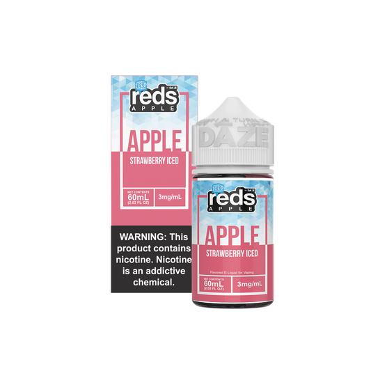 Strawberry Iced Reds Apple by Reds Apple 60ML Ejuice