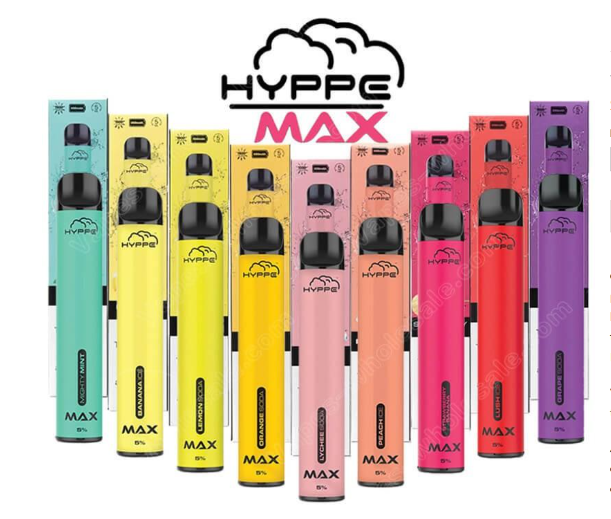 HYPPE MAX FLOW DISPOSABLE - 2000 PUFFS