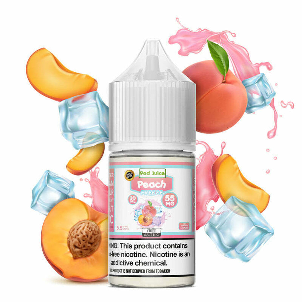 POD JUICE SALT PEACH FREEZE - 30ML